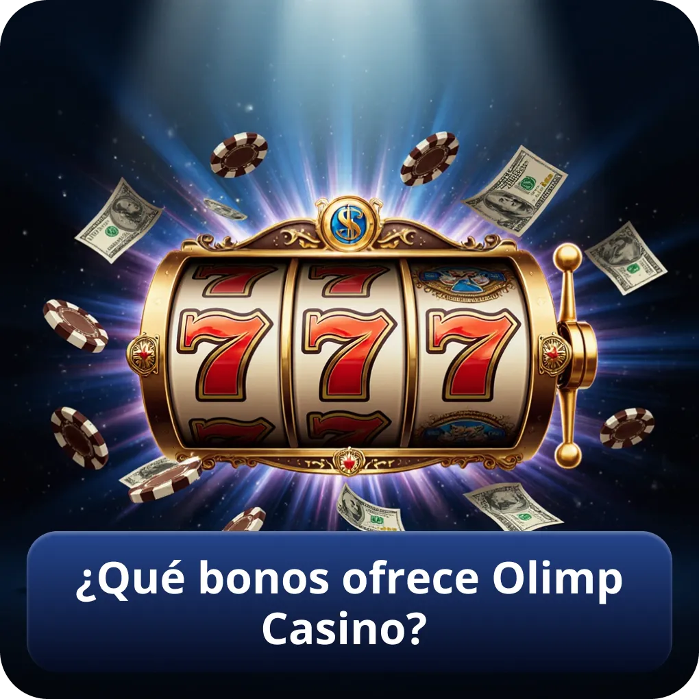 ¿Qué bonos ofrece Olimp Casino?