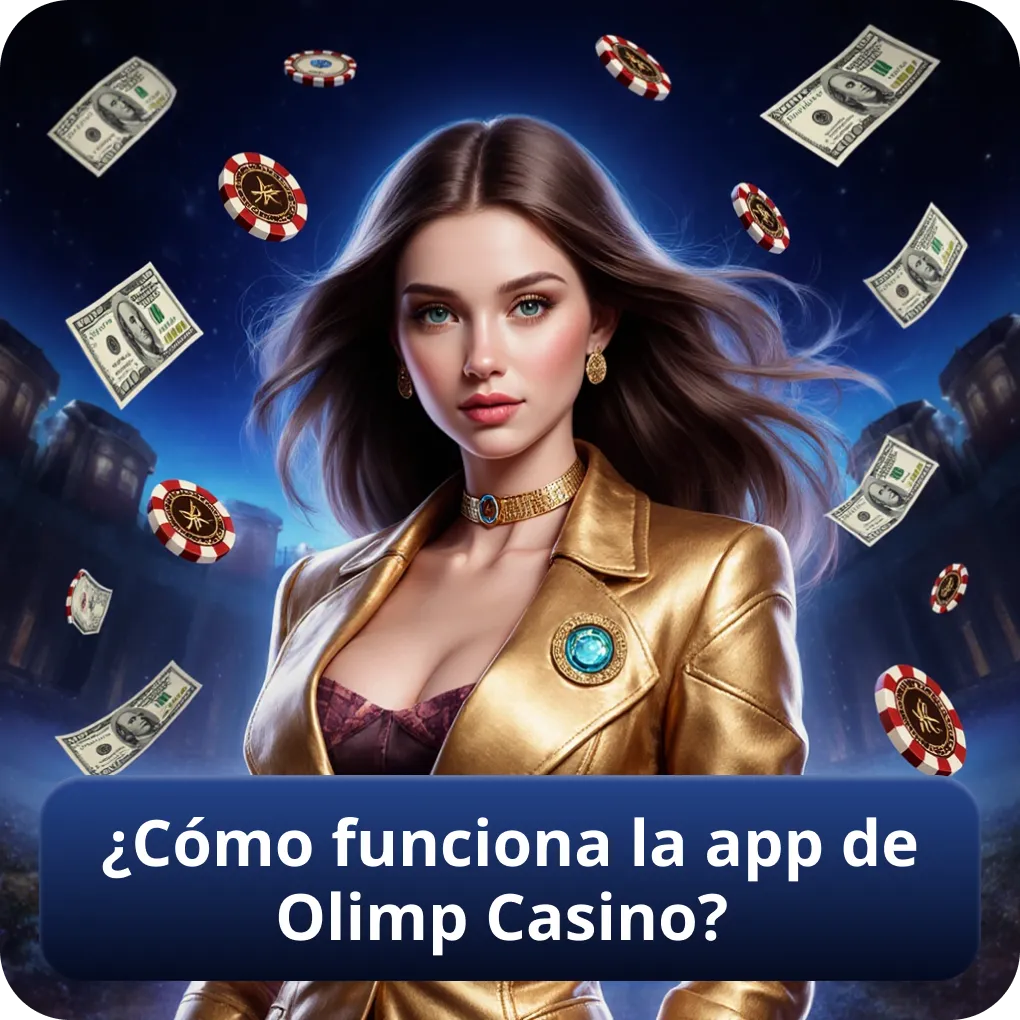 ¿Cómo funciona la app de Olimp Casino?