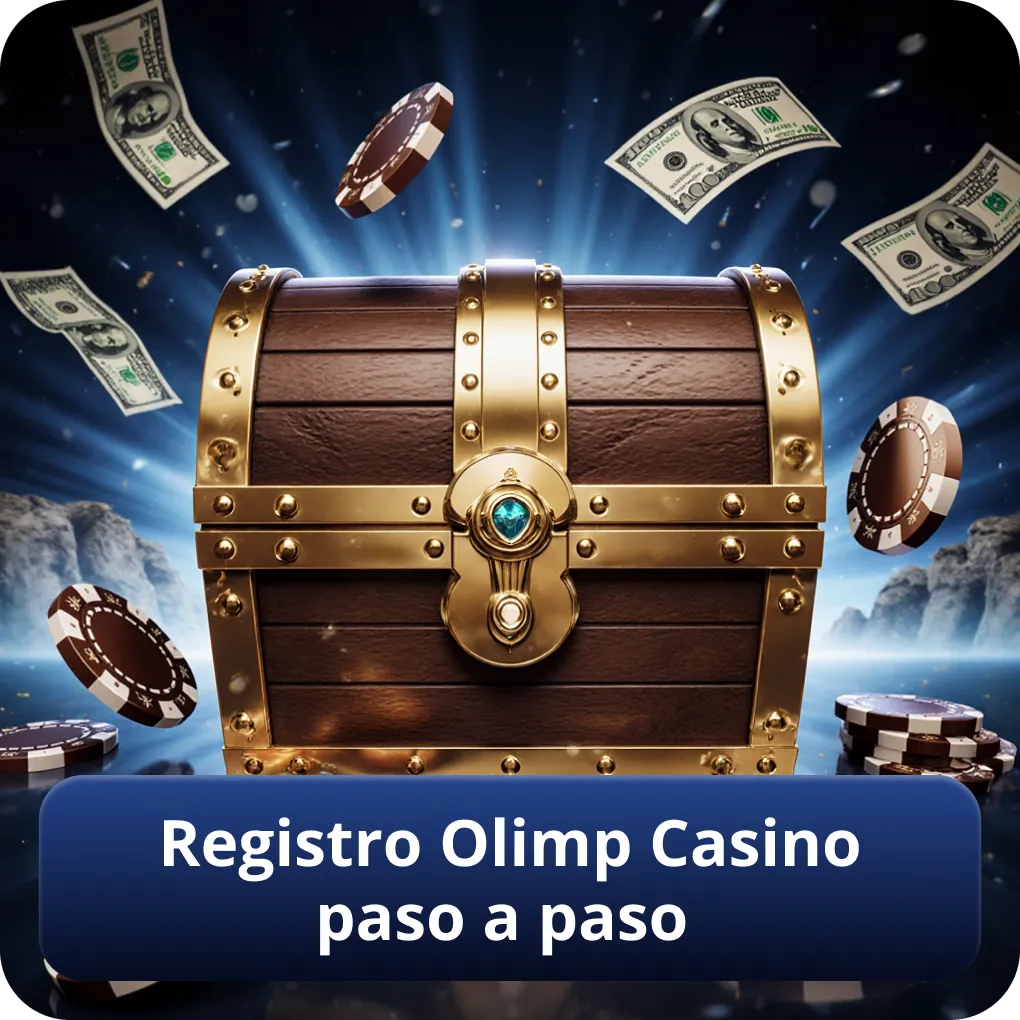 Registro paso a paso en olimp casino